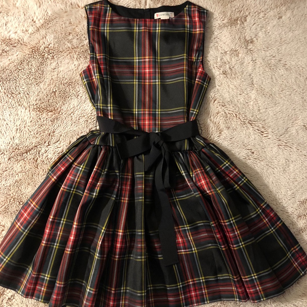 Crewcuts Girls Tartan Dress